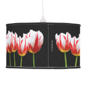 Elegant Maple Leaf Tulips Ceiling Lamp (Back)