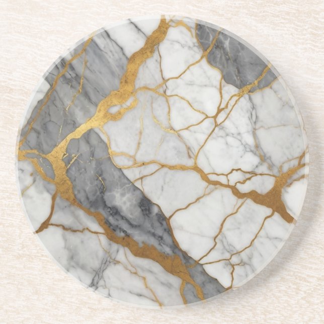 Elegant Marble   Coaster (Front)