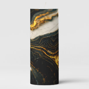 Elegant Marble Evolution 5 Pillar Candle