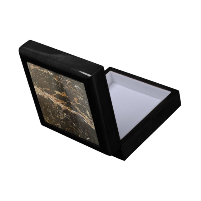 Elegant Marble Gift Box (Back Open)