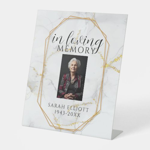 Elegant Marble In Loving Memory Template | Persona