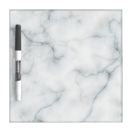 Elegant Marble Look Dry Erase Board