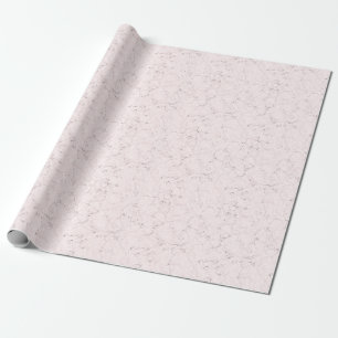 Elegant Marble Pattern Abstract Light Pink Wrapping Paper