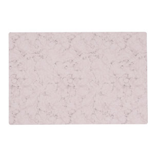 Elegant Marble Pattern Abstract Pink Gray Placemat