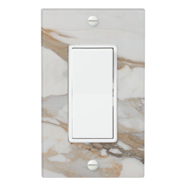 Elegant Marble Pattern Wall Plate (In Situ)