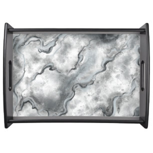 Elegant Marble Print Tray