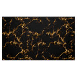 Elegant Marble style3 - Black Gold Fabric
