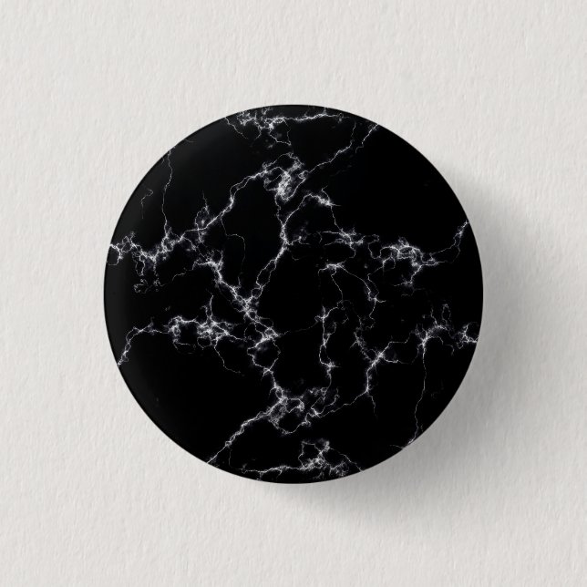 Elegant Marble style4 - Black and White Button (Front)