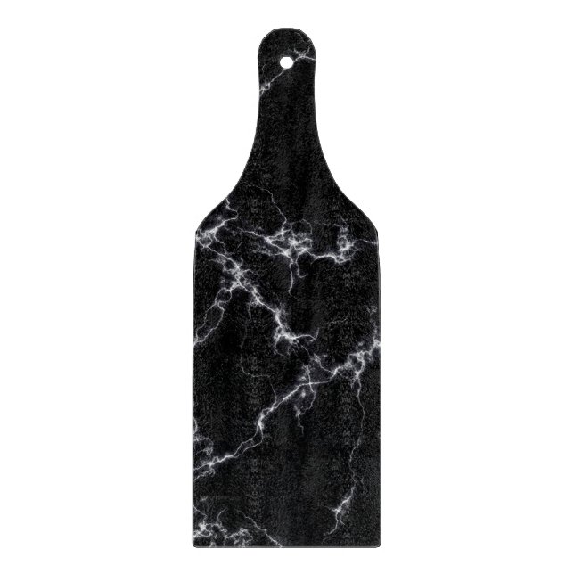 Elegant Marble style4 - Black and White Cutting Board (Front)