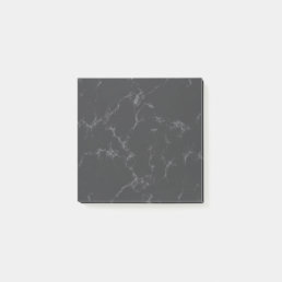 Elegant Marble style4 - Black and White,Dark Gray Post-it Notes