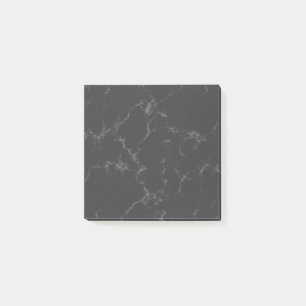 Elegant Marble style4 - Black and White,Dark Gray Post-it Notes