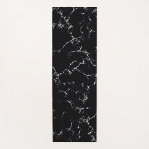Elegant Marble style4 _ Black and White Yoga Mat