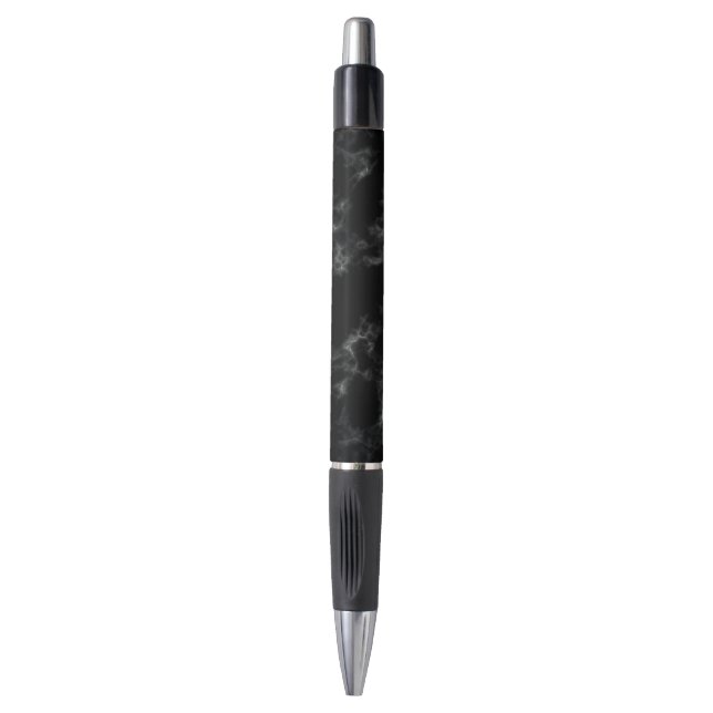 Elegant Marble style - black Pen (Front Vertical)