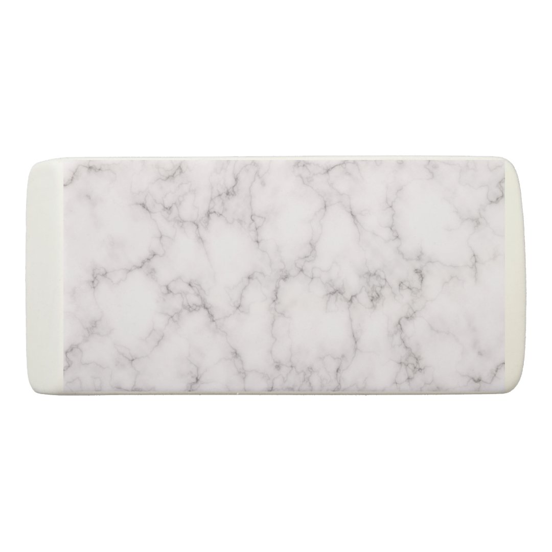 Elegant Marble style Eraser | Zazzle