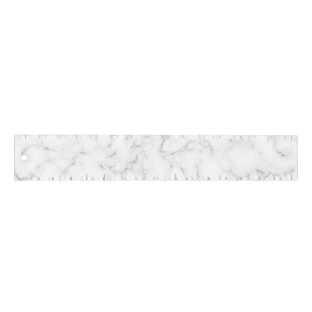 Elegant Marble style Ruler | Zazzle
