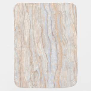 Elegant Marble Texture: High-Resolution Background Baby Blanket