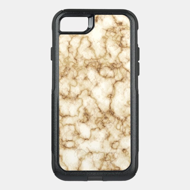 Elegant Marble Texture Otterbox iPhone Case (Back)