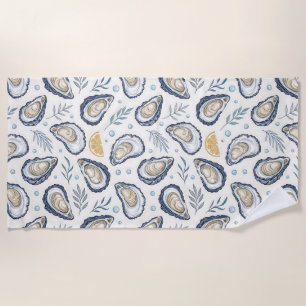 Elegant Marine Oysters Beach Towel
