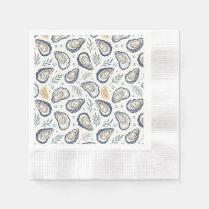 Elegant Marine Oysters Napkins