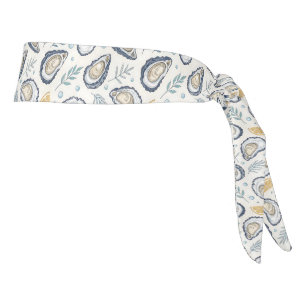 Elegant Marine Oysters Tie Headband