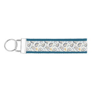 Elegant Marine Oysters Wrist Keychain