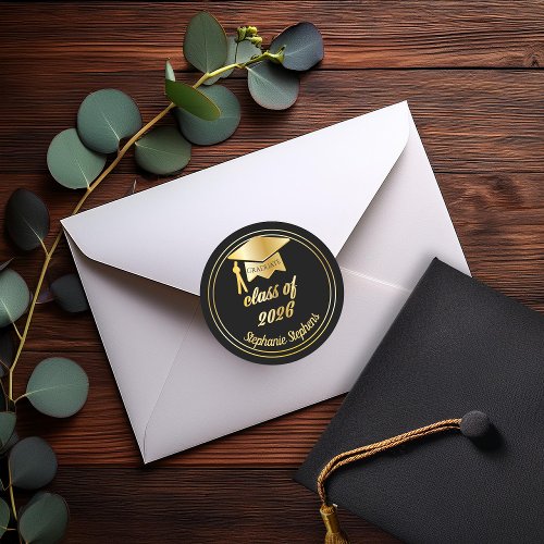 Elegant Maroon | Gold 2026 Graduate Cap Graduation