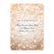 Elegant Marriage / Elopement Copper Bokeh Lights