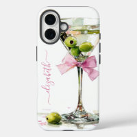 Elegant Martini Monogrammed