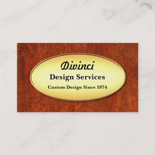 Elegant Masculine Business Card