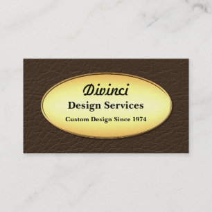 Elegant Masculine Business Card