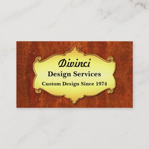 Elegant Masculine Business Card