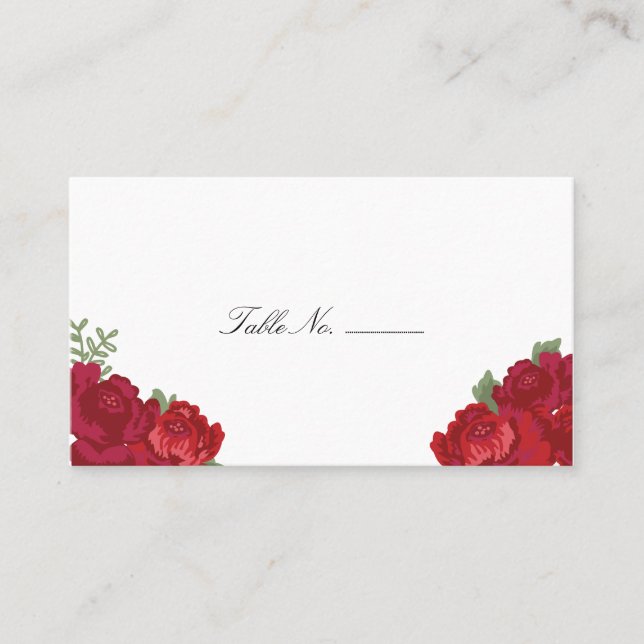 Elegant Mason Jar Guest Escort Cards (Front)