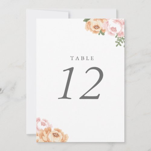 Elegant Mason Jar Table Number Announcements