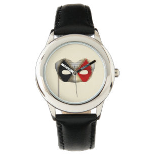 Elegant Masquerade Mask Carnival Party Art Watch