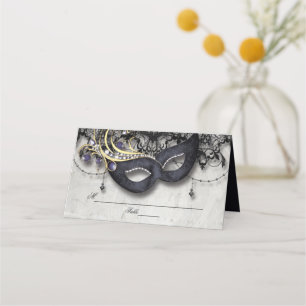 Elegant Masquerade Place Card