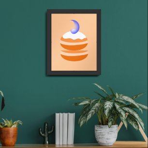 "Elegant Matte Wall Art Poster - Framed"
