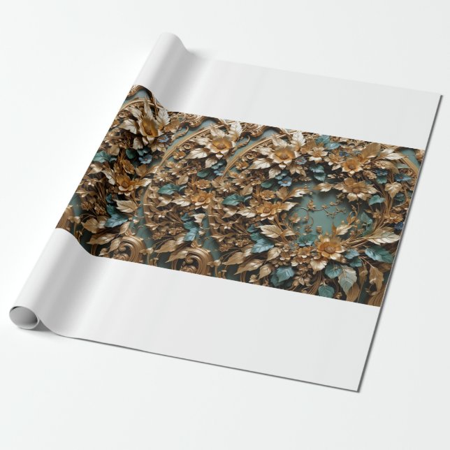  Elegant Matte Wrapping Paper for Every Occasion (Unrolled)