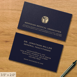 Elegant Medical Business Card