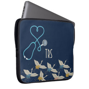 Nurse Design Custom Neoprene Pencil Case