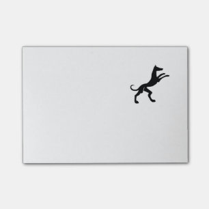 Elegant Medieval Hound Dog Post-it Notes