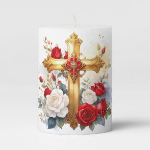 Elegant Memorial Candle – Funeral Gift