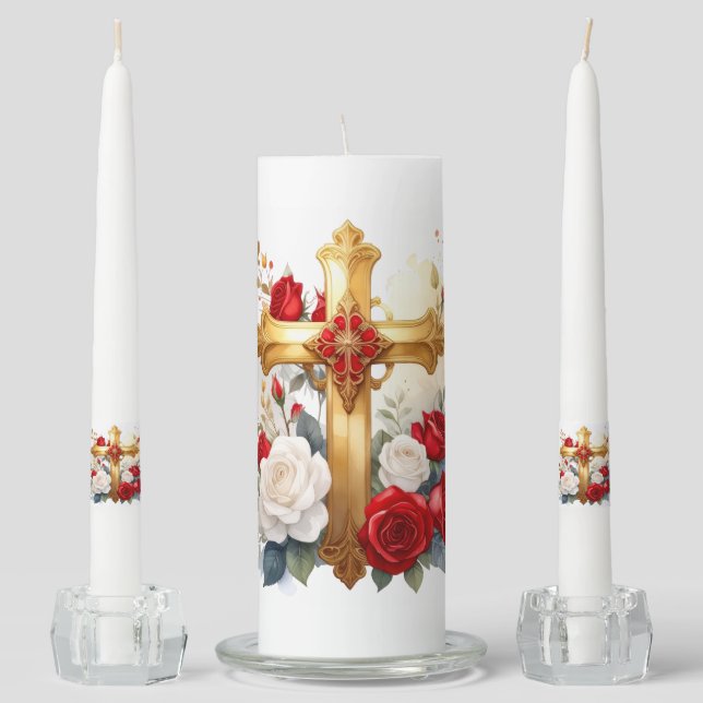 Elegant Memorial Candle – Funeral Gift (Front)