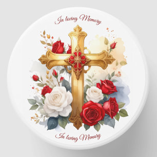 Elegant Memorial Candle – Funeral Gift Mini Candle Favors