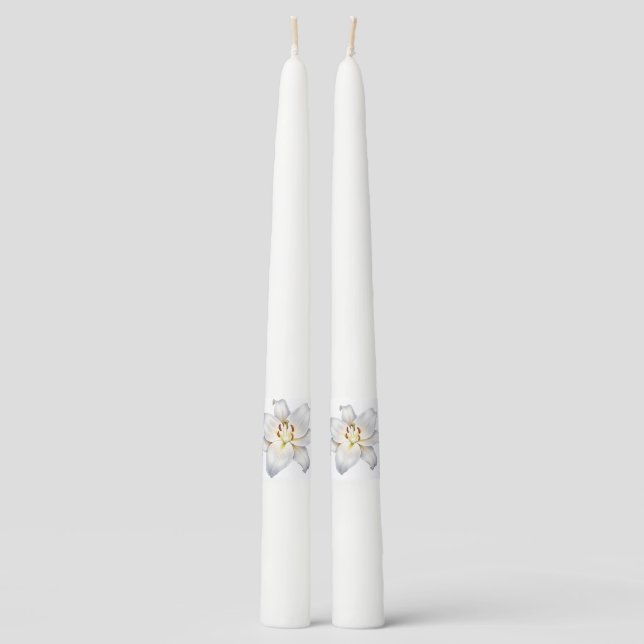 Elegant Memorial Candle – Personalized Remembrance (Front)