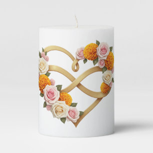 Elegant Memorial Candle – Personalized Remembrance