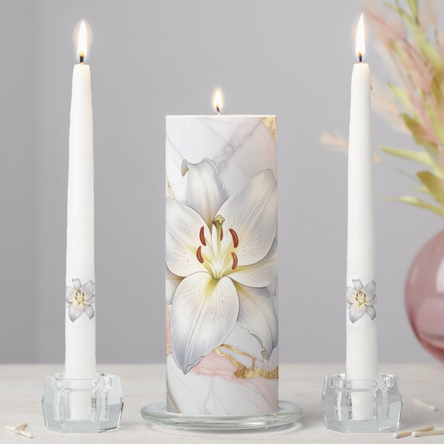 Elegant Memorial Candle – Personalized Remembrance (In Situ)