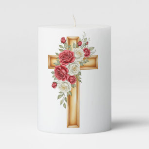 Elegant Memorial Candle – Personalized Remembrance