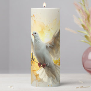 Elegant Memorial Candle – Personalized Remembrance