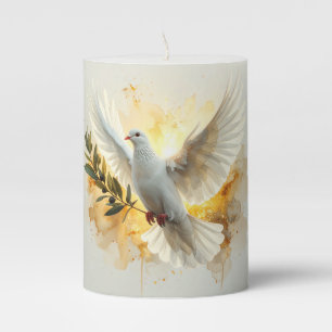 Elegant Memorial Candle – Personalized Remembrance