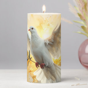 Elegant Memorial Candle – Personalized Remembrance